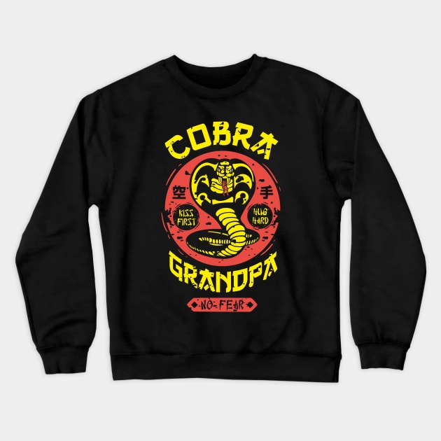 Cobra Grandpa Crewneck Sweatshirt by Olipop